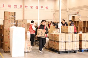 陈华、王莉调研i茅台配套物流保障情况