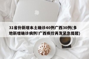 31省份新增本土确诊40例广西30例(多地新增确诊病例!广西疾控再发紧急提醒)